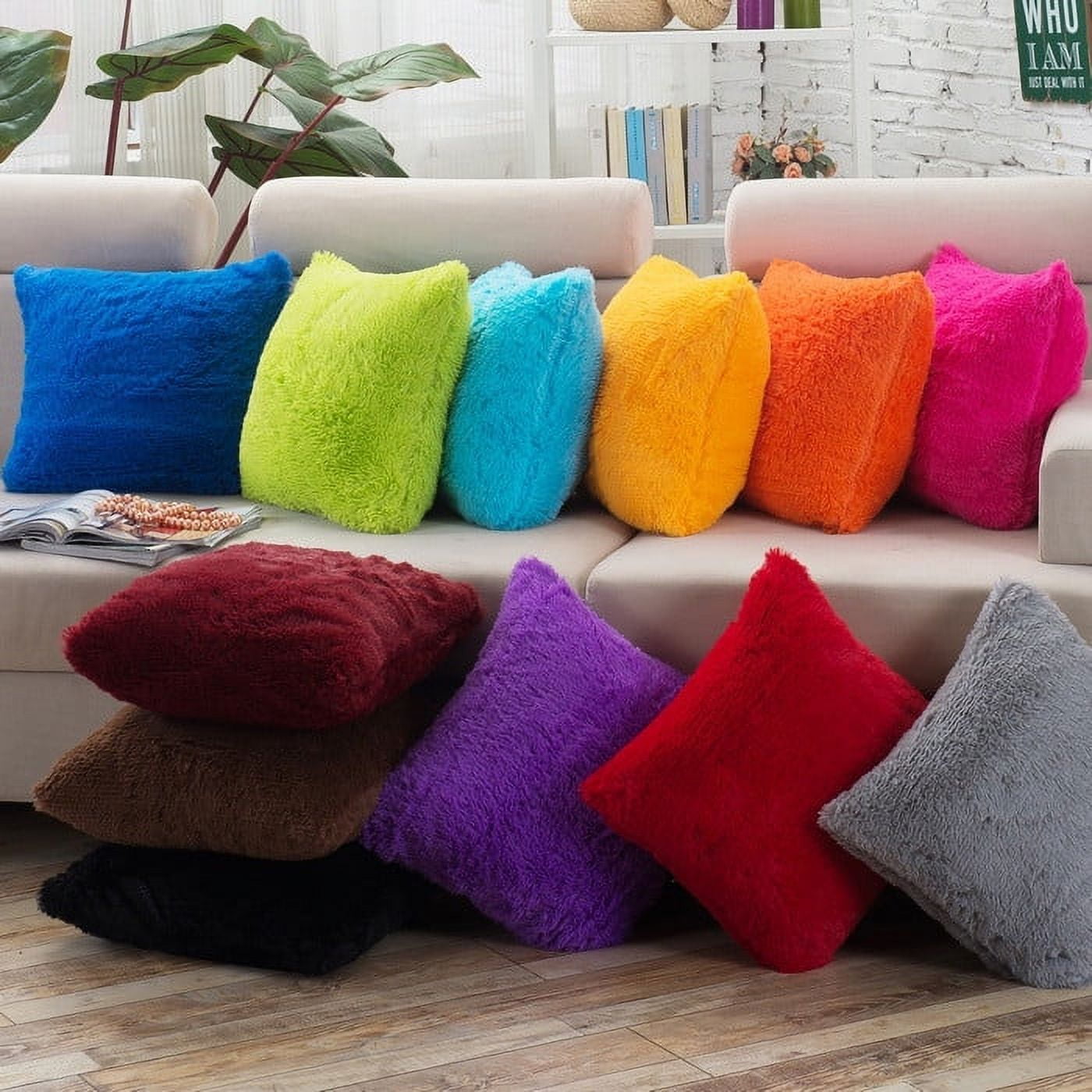 Silk Cushion Covers 18 X 18 Teal Decorative Pillows for Couch Oversized Decorative Pillows for Bed Pillowcase 18x18 Easter Outdoor Pillows Pillow Case Sofa Make Pillows Silk Pillowcase Rose Billow Wal...