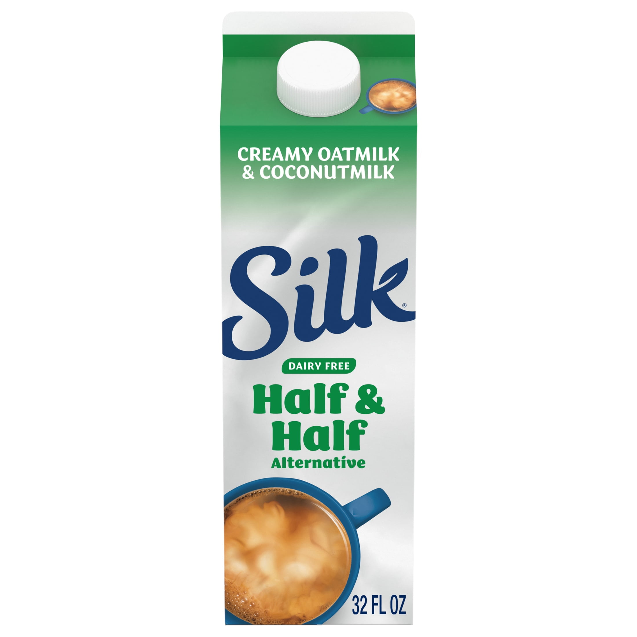 Silk Dairy Free, Gluten Free, Half and Half Alternative, 32 fl oz Carton