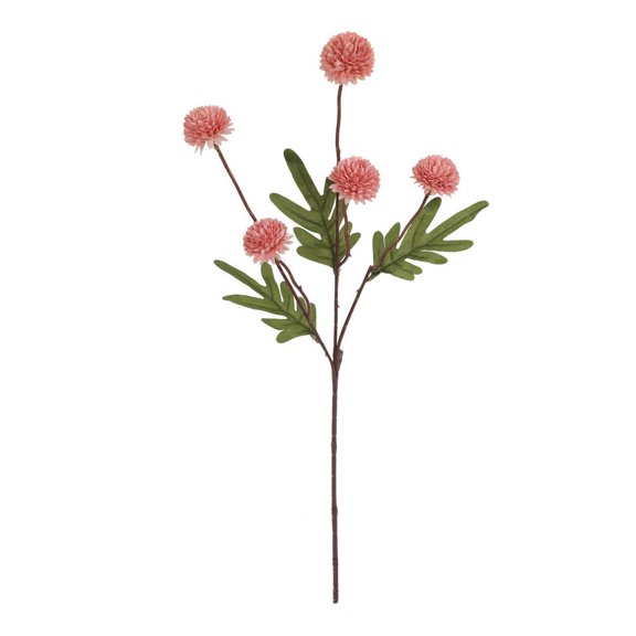 Silk Dandelion Flower Arrangement For Home Decoration Indoor Bedroom Living Room Centerpiece Design
