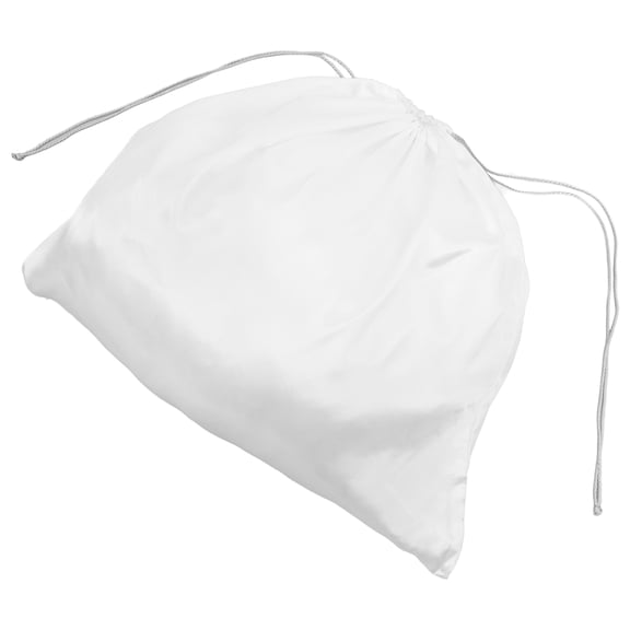 FONDOTIN White Polyester Boot Bags with Drawstring Closure for Sports, Travel, and Outdoor Use, and Lightweight