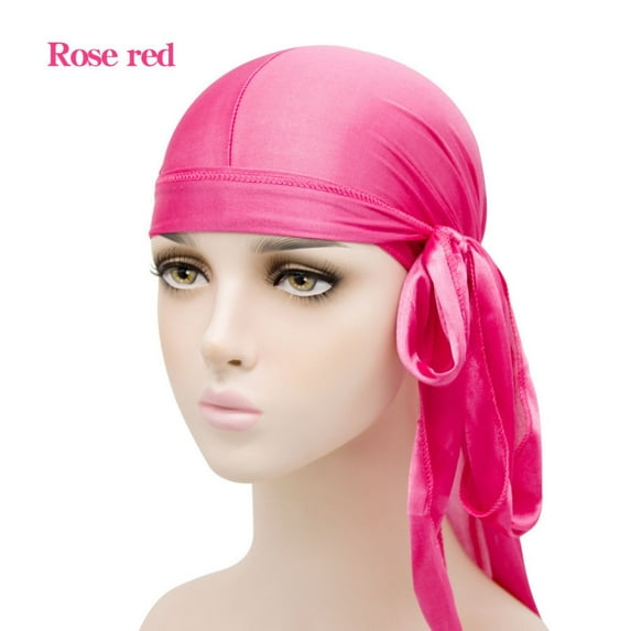 Silk Durag Pack for Men Women Comfortable Satin Do Rag Hair Headwear for Everyday Use Stylish and Soft Durag Set