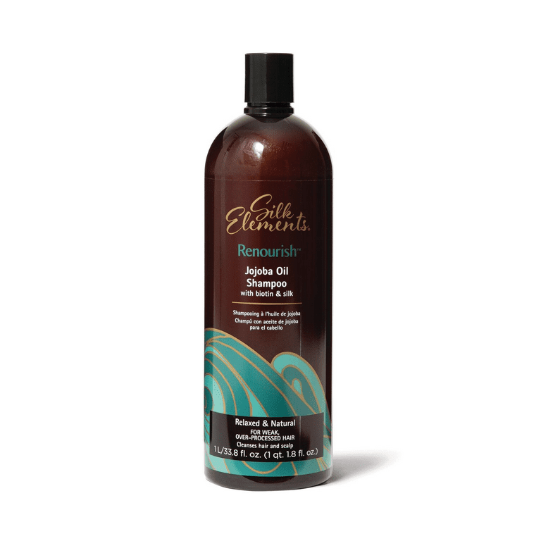 Silk Elements Renourish Jojoba Oil Shampoo 33.8oz - Walmart.com