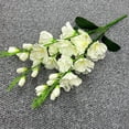 thumbnail image 1 of Silk Flower Silk Flower Artificial Gladiolus Simulation 5-Prong Spring Tone for Wedding Home Party Decor, Realistic Fake Flower Bouquet Never Wither Office Vase Display Artificial Gladiolus, 1 of 1