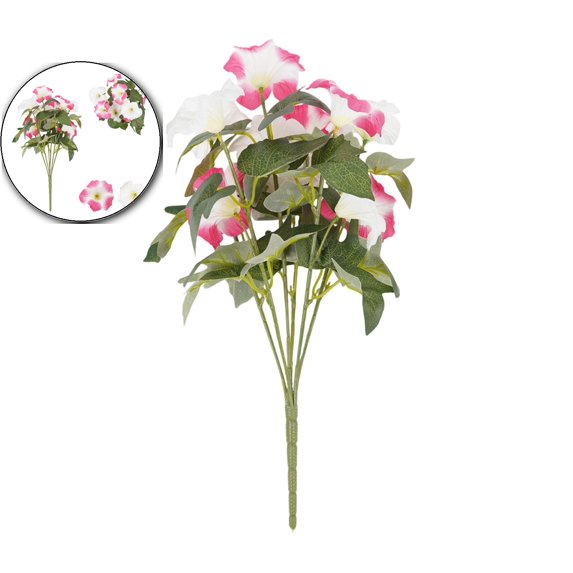 Silk Flowers with Stems, Artificial Flowers, Long Stem Artificial Flowers for Home Wedding Centerpiece Table Decorations
