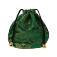 thumbnail image 1 of Silk Gift Bag Traditional Silk Travel Pouch Chinese Embroidery Jewelry Organizer, 1 of 21