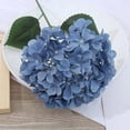 thumbnail image 1 of Silk Hydrangea Artificial Flowers - 24.4'' Hydrangeas for Spring Indoor/Outdoor Home Decor & Wedding Arrangement, 1 of 4