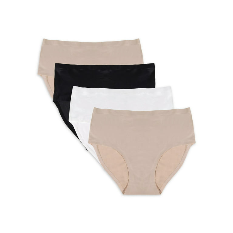 Silk Impressions Bonded Hipster Panty, 4-Pack 
