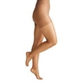 thumbnail image 1 of Silk Impressions Control Top Pantyhose, 20 Denier Sheer, Sizes S to 3XL, 1 of 4