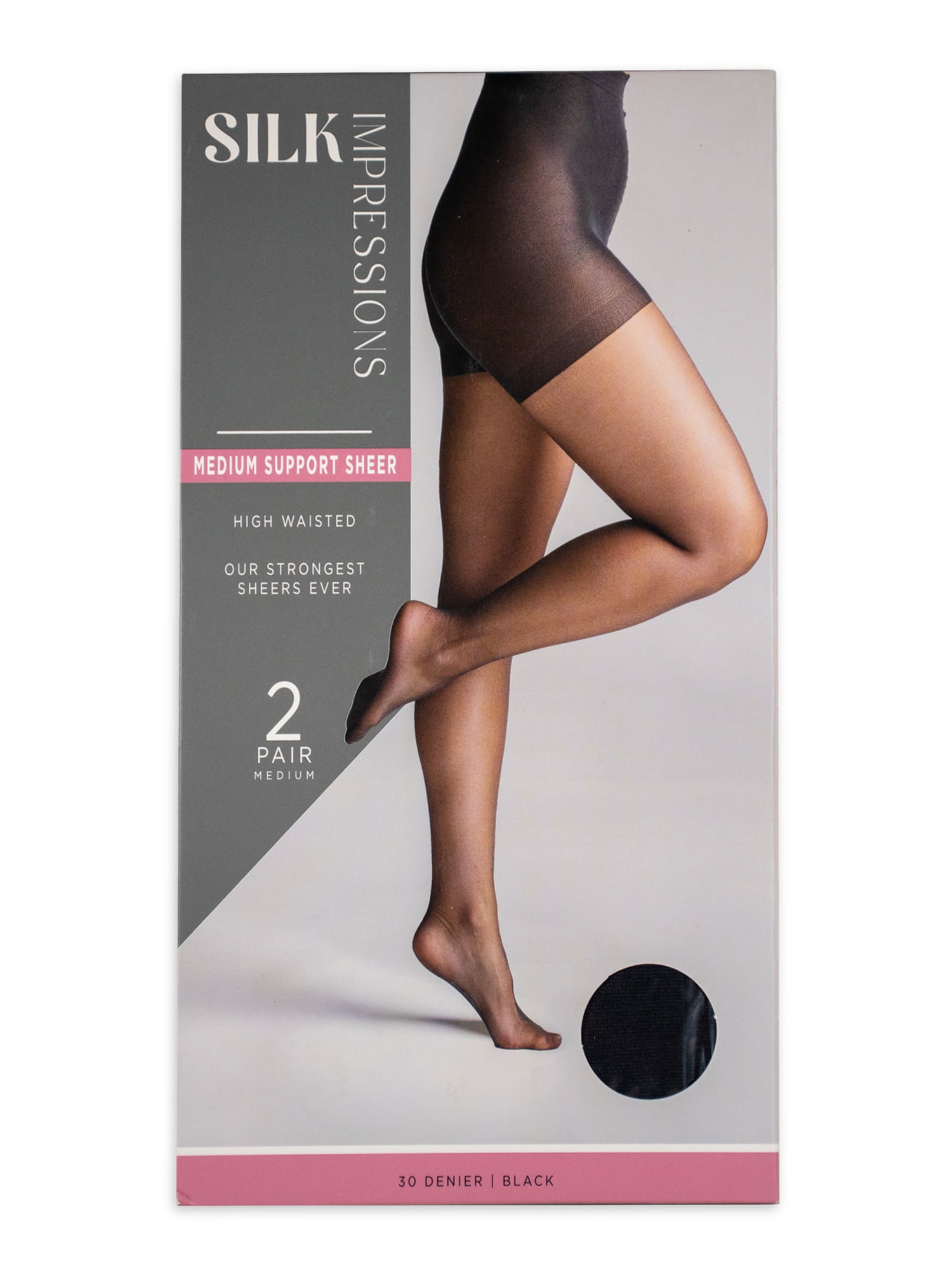 Silk Impressions Sheer Support 30D, 2-pack 