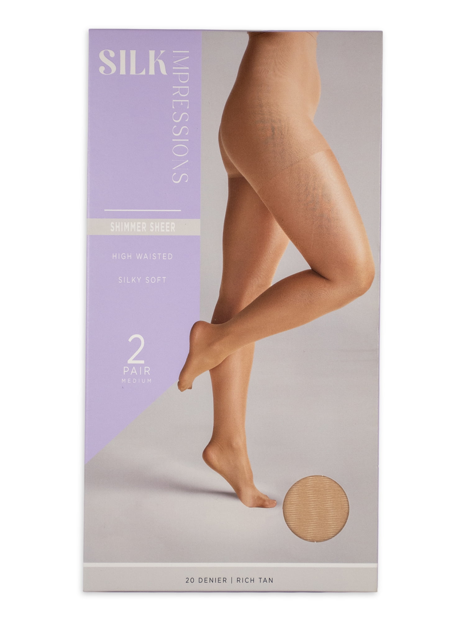 Silk Impressions Sheer to Waist, 4-pack