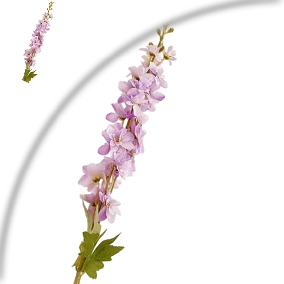 Silk Larkspur Flower Artificial Delphinium Snapdragon Long Stem Spray Arrangement for Home Decor Indoor Outdoor Office Garden Wedding Table Vase Decor
