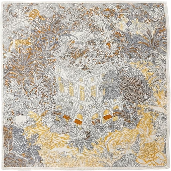 Silk Like Scarf for Women, 27.5 in Square Lightweight Fashion Neck Hair and Handbag Accessory, Gift Envelope Included