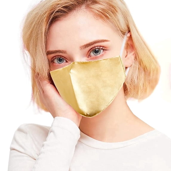 Silk Mask-Adjustable Lacing -Double Layer