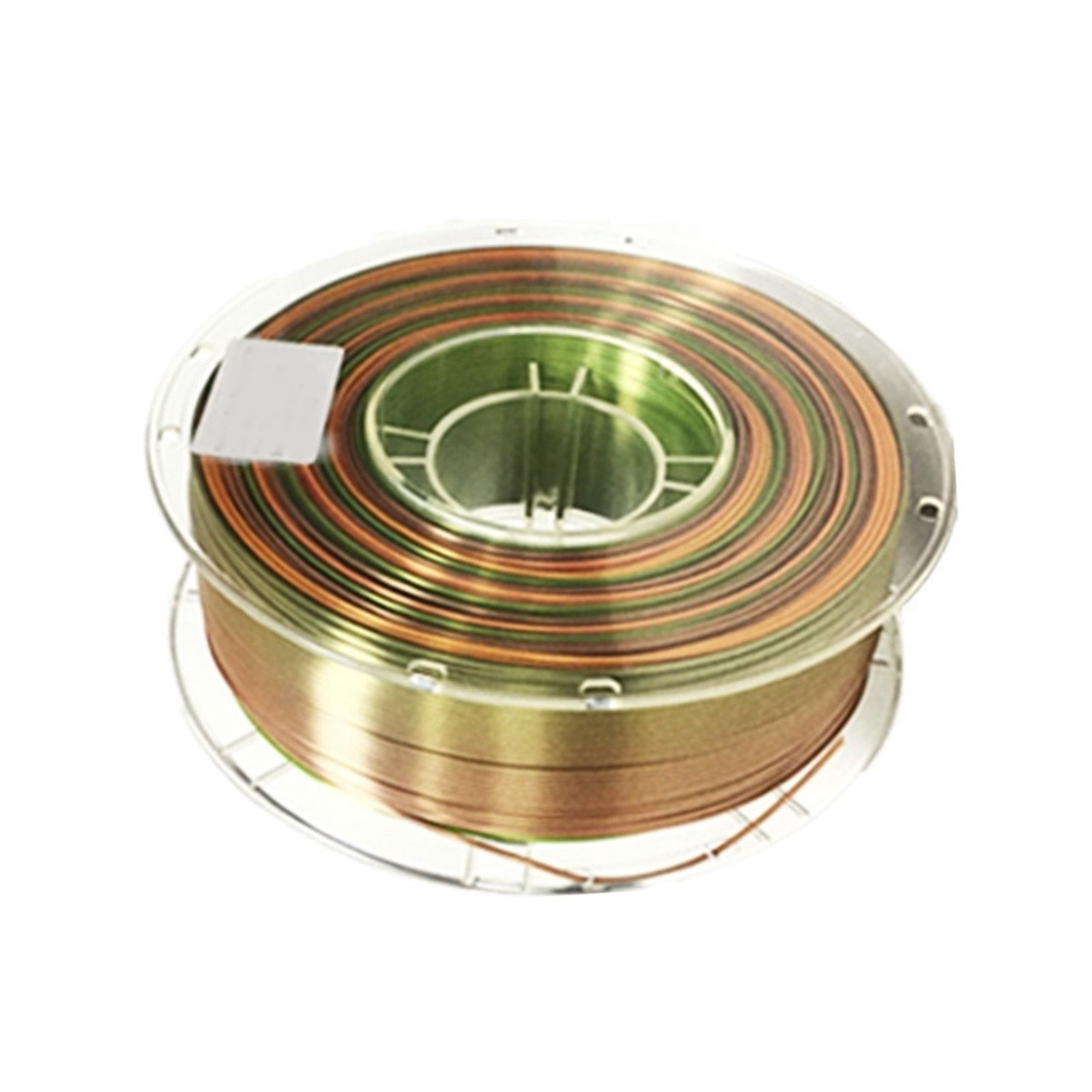 Silk Multi-color Mixing Filament for 3D Printer, Easy-to-Print Colorful PLA Coil, Multicolor Like Rainbow, 1.75mm Shiny Surface, 1KG