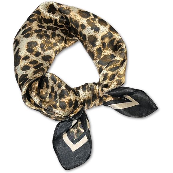 Silk Neck Scarf for Women 21"x21" - 100% Mulberry Square Scarf, Soft & Lightweight with Elegant Gift Packaging
