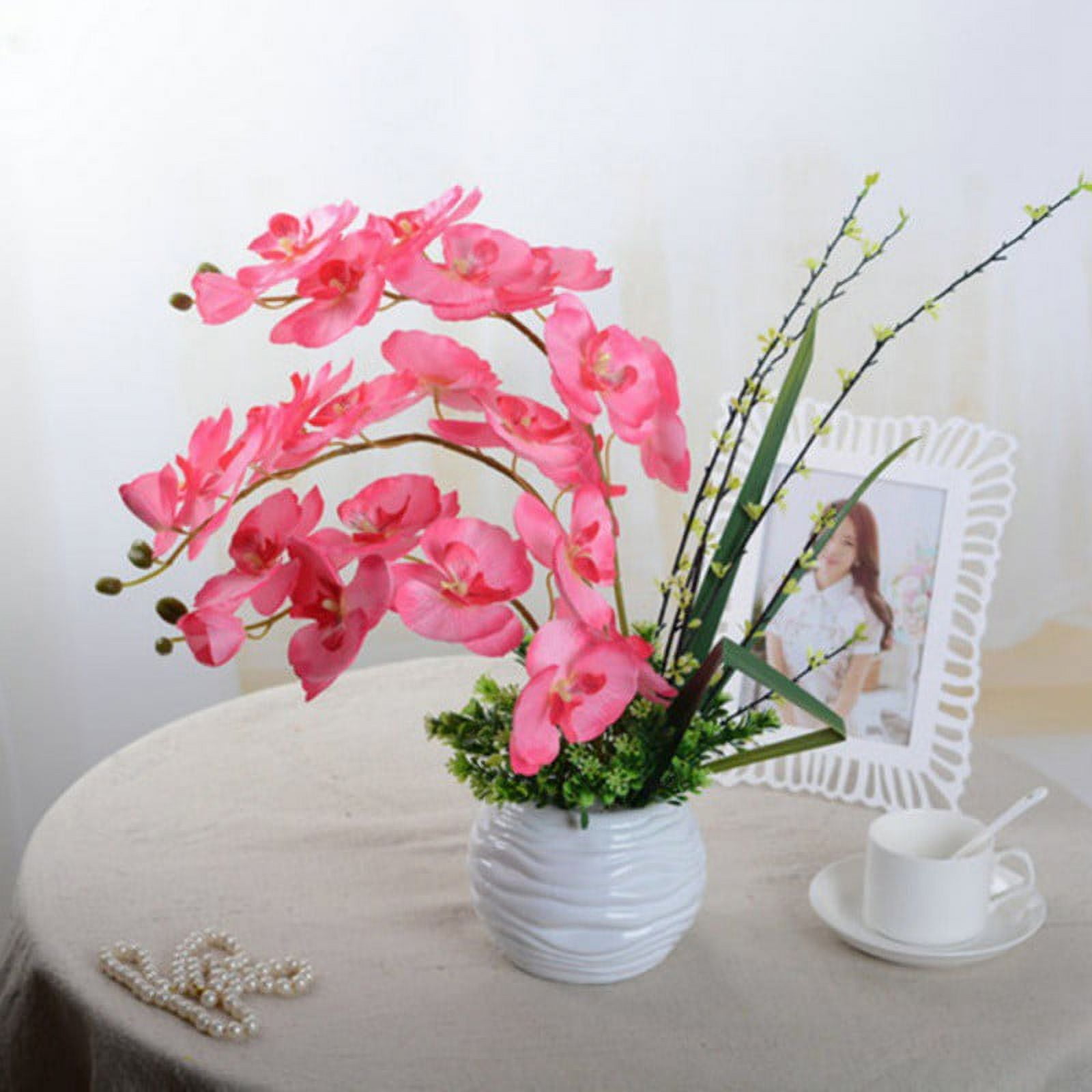 High Quality Artificial Flower Moisturizing Real Plant Butterfly Orchid  Flowers Real Touch White Red Silk Rose for Decoration Wedding Home Decor -  China Artificial Flower and Flowers Artificial price
