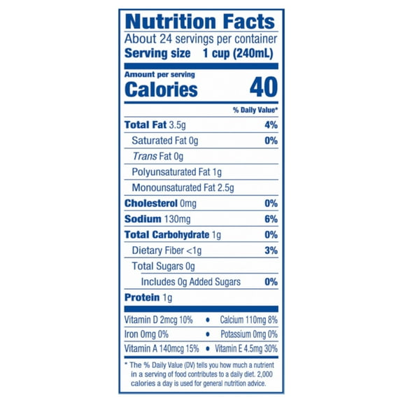 Silk Almond Milk, Organic Unsweet, Dairy Free, Gluten Free, 3 Ct, 64 FL OZ Half Gallon