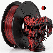 Silk PLA 3D Printer Filament 1.75mm 3D Printing Filament 1KG Dimensional Accuracy +/- 0.03mm for Most FDM 3D Printers