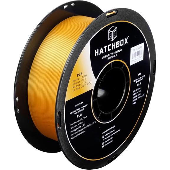 Silk PLA 3D Printer Filament, 1 KG Spool, Dimensional Accuracy +/- 0.03 mm, 3D Printing Filament