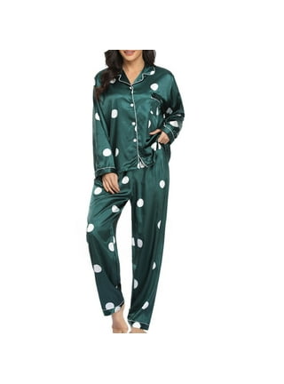 Coffe Color Sleepwear Silk Satin Pajamas Couple Set Long Button-Down Pyjamas  Suit Pijama Women Men Loungewear Plus Size Pj Set - AliExpress