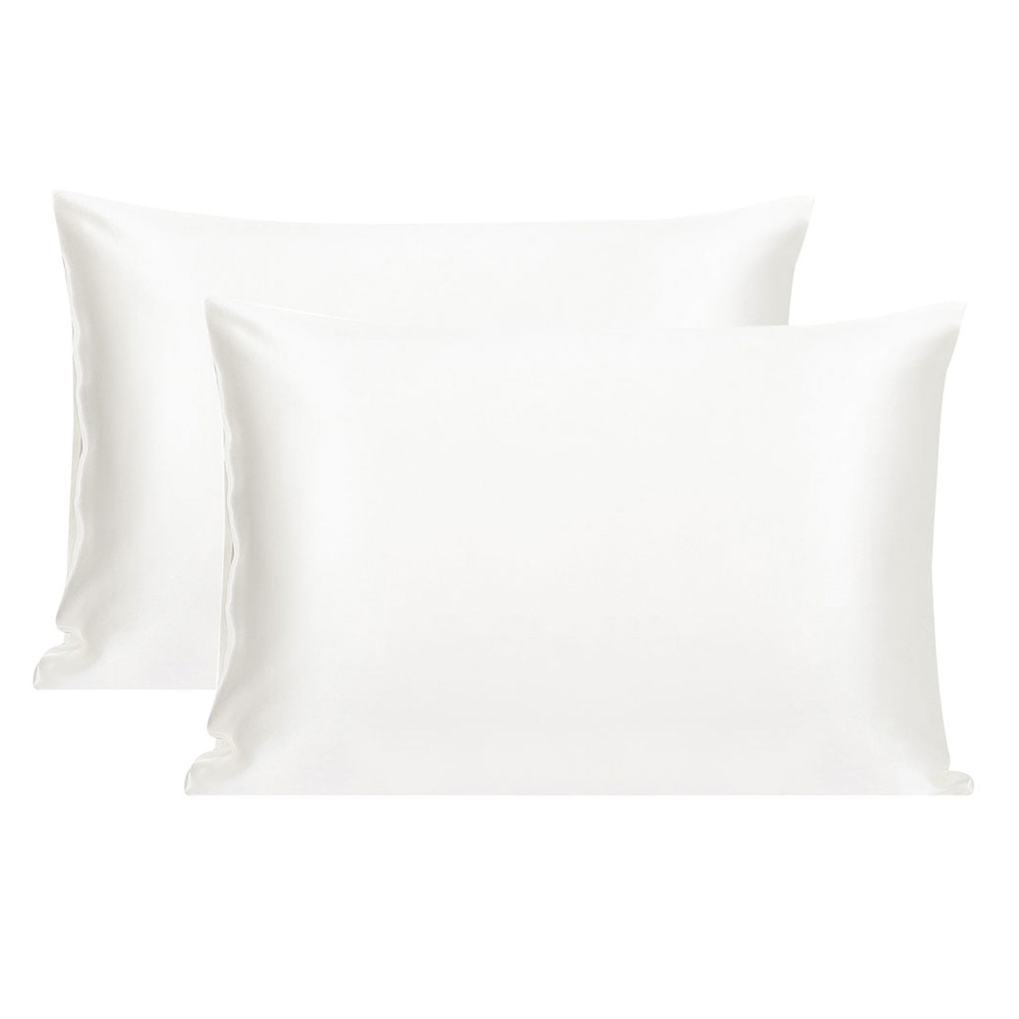Silk Pillowcase Queen Size Both Side Silk For Hair And Skin Natural Undyed White