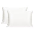 thumbnail image 1 of Silk Pillowcase Queen Size Both Side Silk For Hair And Skin Natural Undyed White, 1 of 8
