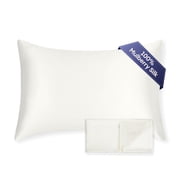 Fluffco 100% Mulberry Silk Pillowcase