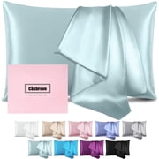 Silk Pillowcases for Hair and Skin Mulberry Silk Pillowcase Soft Breathable Smooth Both Sided Natural Silk Pillowcase wi