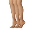 thumbnail image 1 of Silk Reflections Silky Sheer Control Top SF (Pack of 3) 3 Gentlebrown, 1 of 1