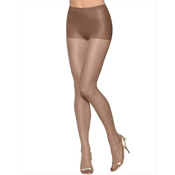 Silk Reflections Womens Lasting Sheer Control Top Toeless Pantyhose