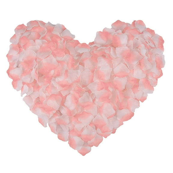 Silk Rose Bridal Petals for Wedding Home Realistic Fabric Flowers Set of 100 Elegant Decoration