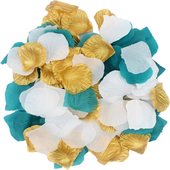 Silk Rose Petals Artificial Flower Petals for Wedding Party Table Confetti Aisle Runner Bridal Shower Home Vase Decoration