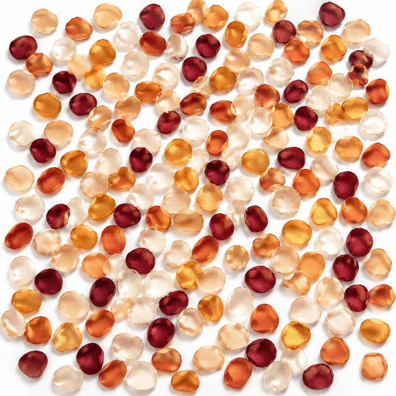 Silk Rose Petals, Fall Wedding Decor, Burnt Orange, 200pcs, Wedding/Aisle, Table Centerpiece Dcor, Terracotta, Artificial