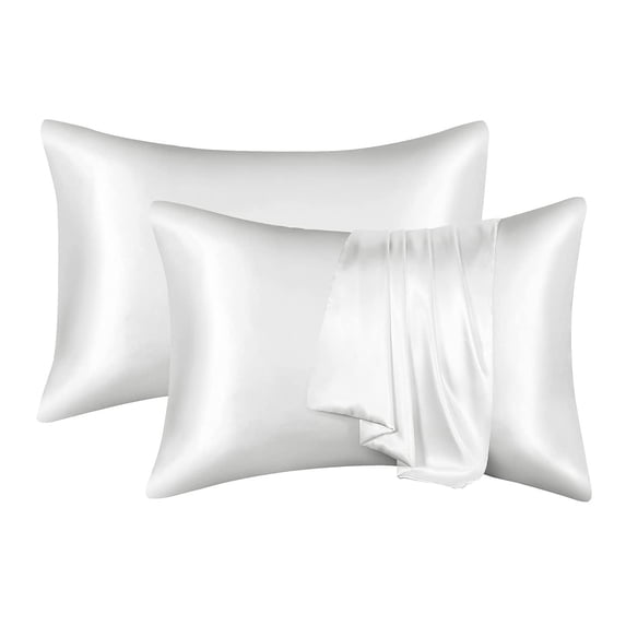 Silk Satin Pillowcase Set For Hair And Skin Sleep
