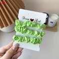 thumbnail image 1 of Silk Satin Scrunchies Women Solid Color Hair Rope Elegant Ponytail Holder Rubber Band Elastic Hairband Hair Accessories, 1 of 6