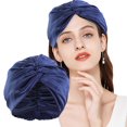 thumbnail image 1 of Silk Satin Sleep Cap for Women | Reversible Adjustable Bonnet for Curly Natural Hair | Extra Large Satin Hair Care Sleep Hat for Wrapping and Restful Night, 1 of 6