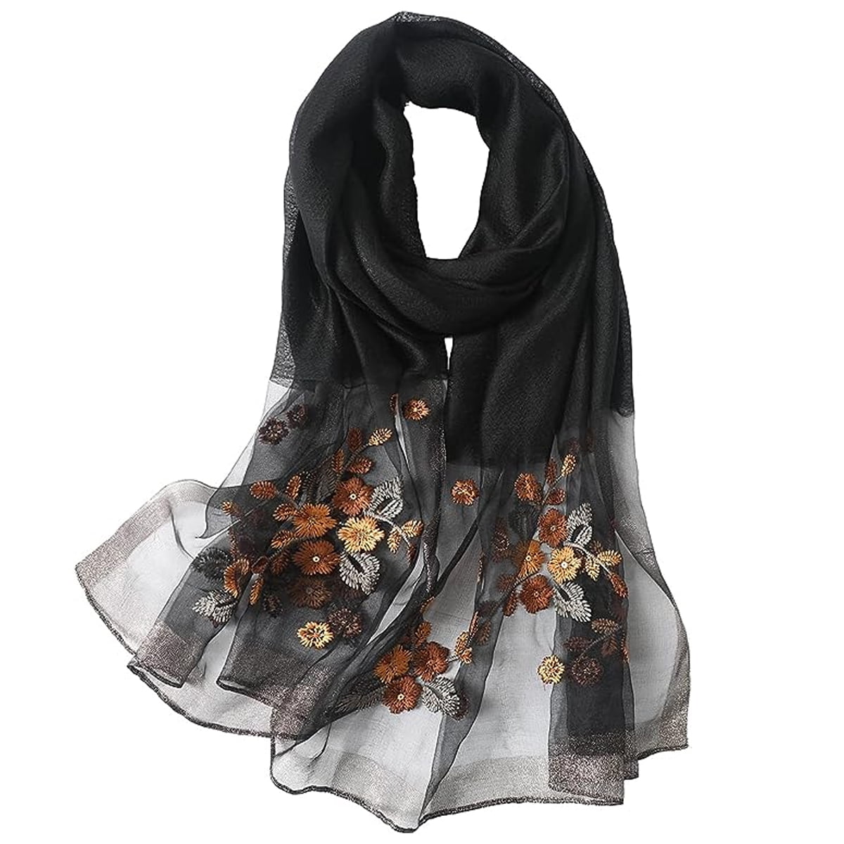 black silk shawls