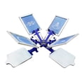 Silk Screen Printing Machine T-Shirt Screen Printing Press 4 Color 2 ...