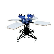Silk Screen Printing Machine T-Shirt Screen Printing Press 4 Color 4 Station Screen Printer