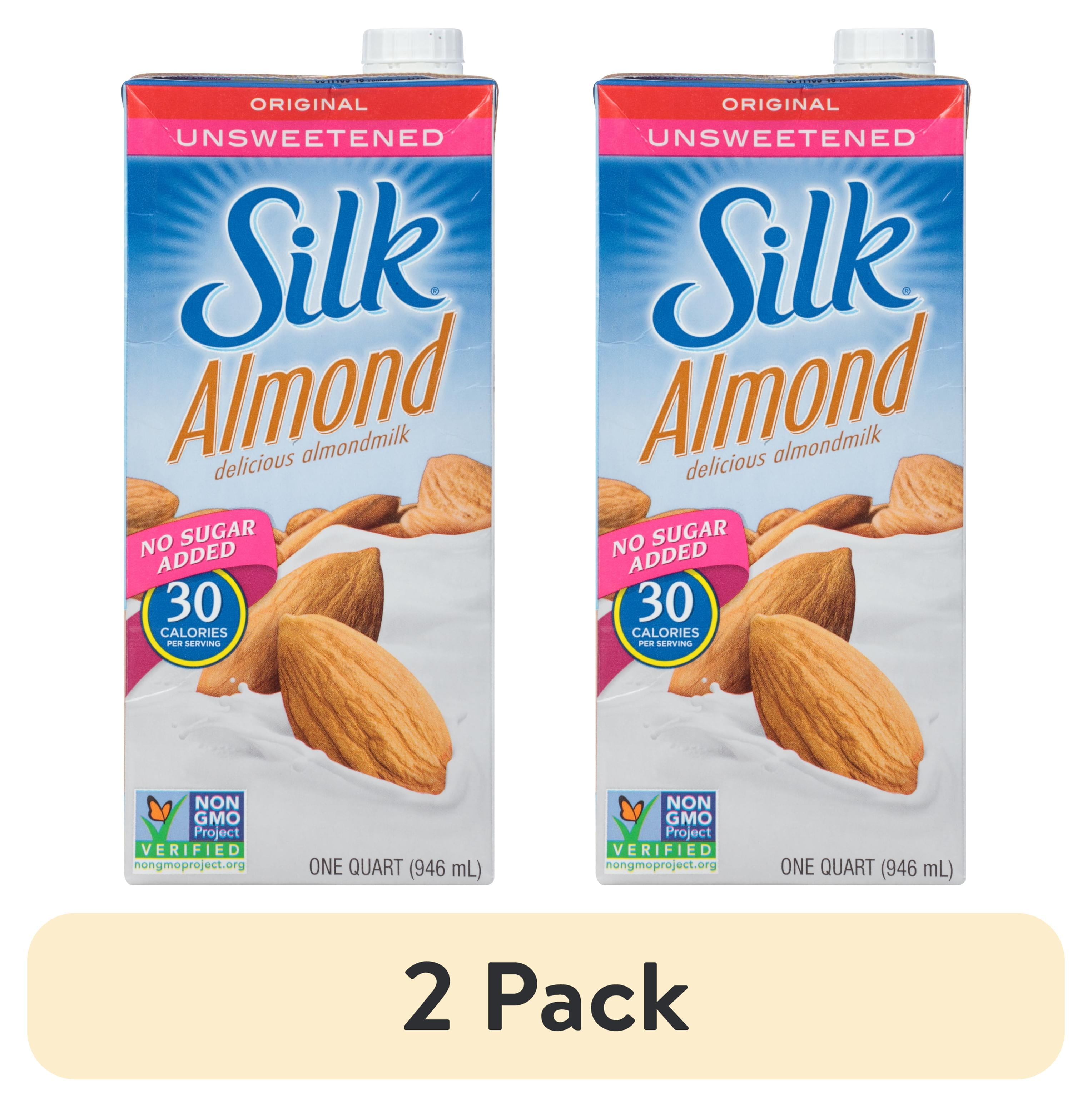 (2 pack) Silk Shelf Stable, Dairy Free, Lactose Free, Gluten Free