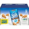 Silk ShelfStable Vanilla Almond Milk Singles, 8 Oz., 12 Count