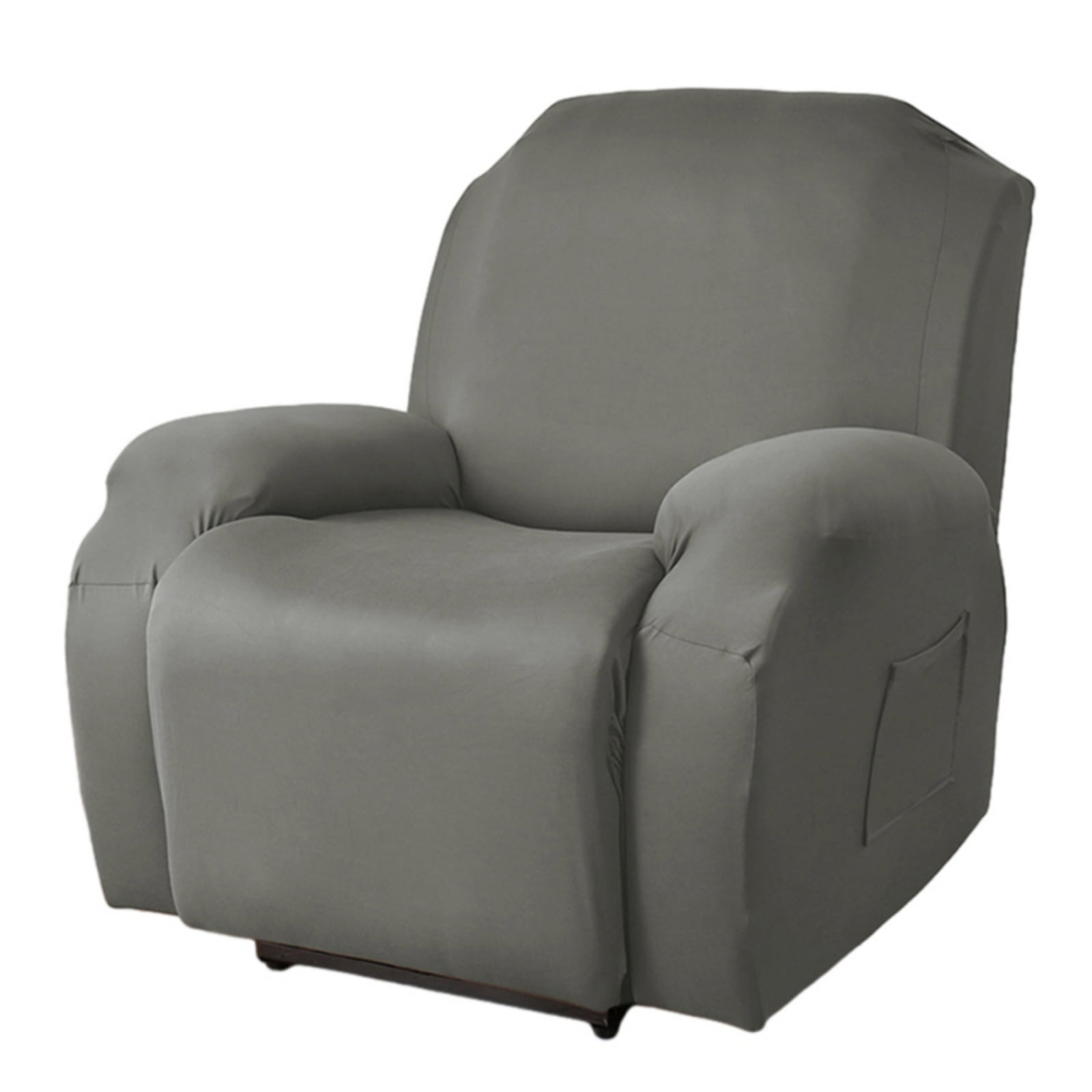 Silk Smooth Slip Covers for Recliners with Arms 1 Set Stretch Recliner