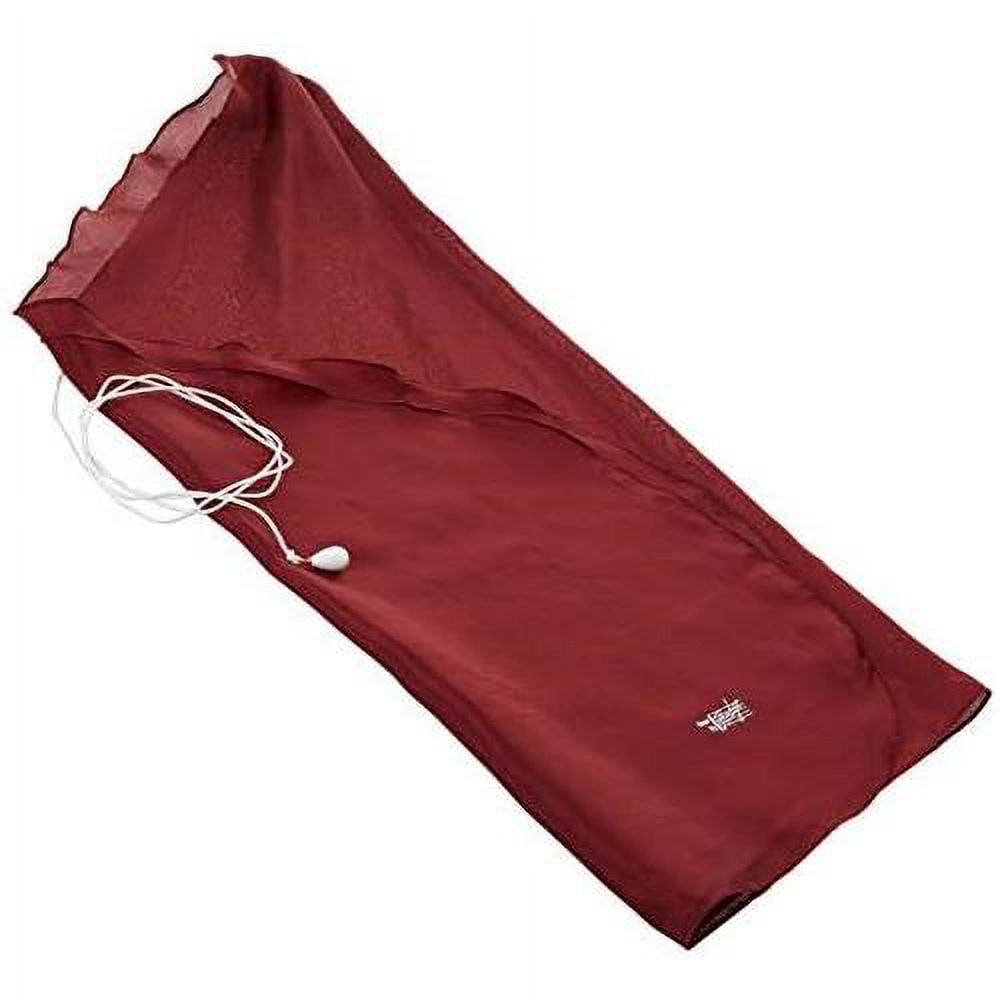 Silk Tenor Saxophone Swab, Burgundy