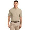 thumbnail image 1 of Port Authority Men’S Silk Touch Pocket Polo. K500P., 1 of 2