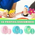 thumbnail image 1 of Silk Two-Color Gradient 3D Printer Filament, 1.75mm, Metal-Like Gloss, 1kg Spool, Artist-Precision, Easy Print for Ender 3/All FDM Printers, Home Decor/Model Props, 1 of 6