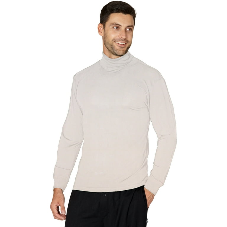 Fold top over turtleneck