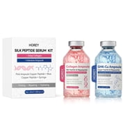 Silk Peptide Essence Set   Formulated with a multi-peptide complex to help improve skin texture and provide deep hydration.