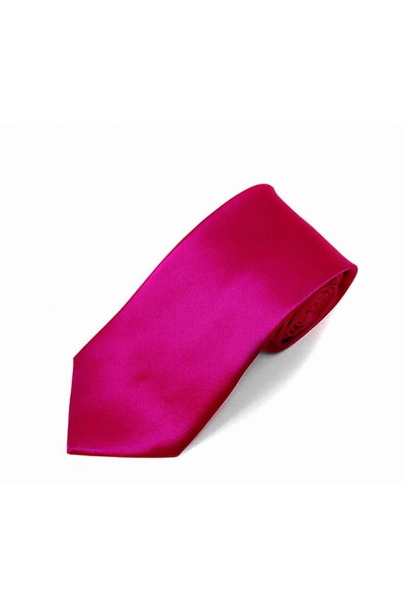 Silk solid satin tie 1551301