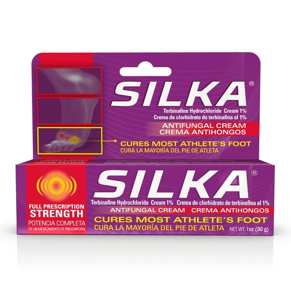 Silka  Athletes Foot Cream, Fast Fungus Relief, 1 oz
