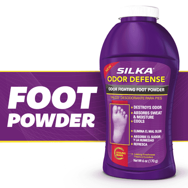 SILKA - Odor Defense Powder 6 Oz (1 Pack)